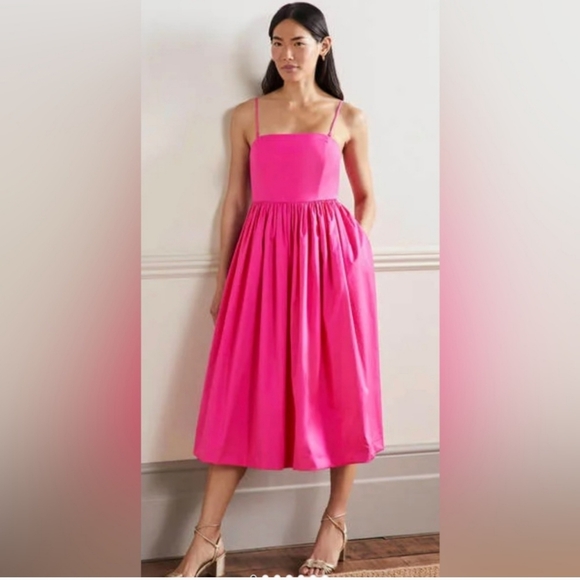 Boden Dresses & Skirts - Boden Emily Strapless Midi Pink Dress, Sz 8, *Missing Straps*